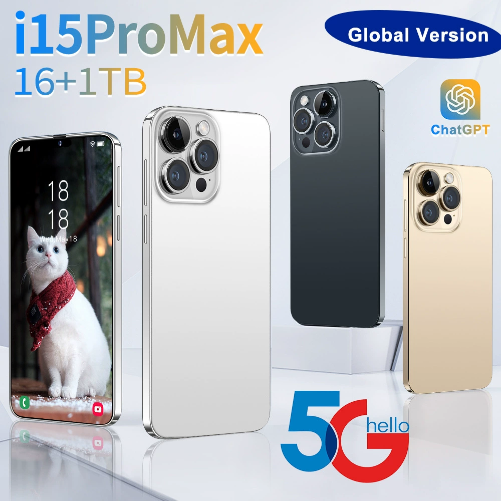 Умные часы, мобильный телефон, intel core i15, 15promax, широкий экран, (Cross-border trading), Android, полноэкранный дисплей
