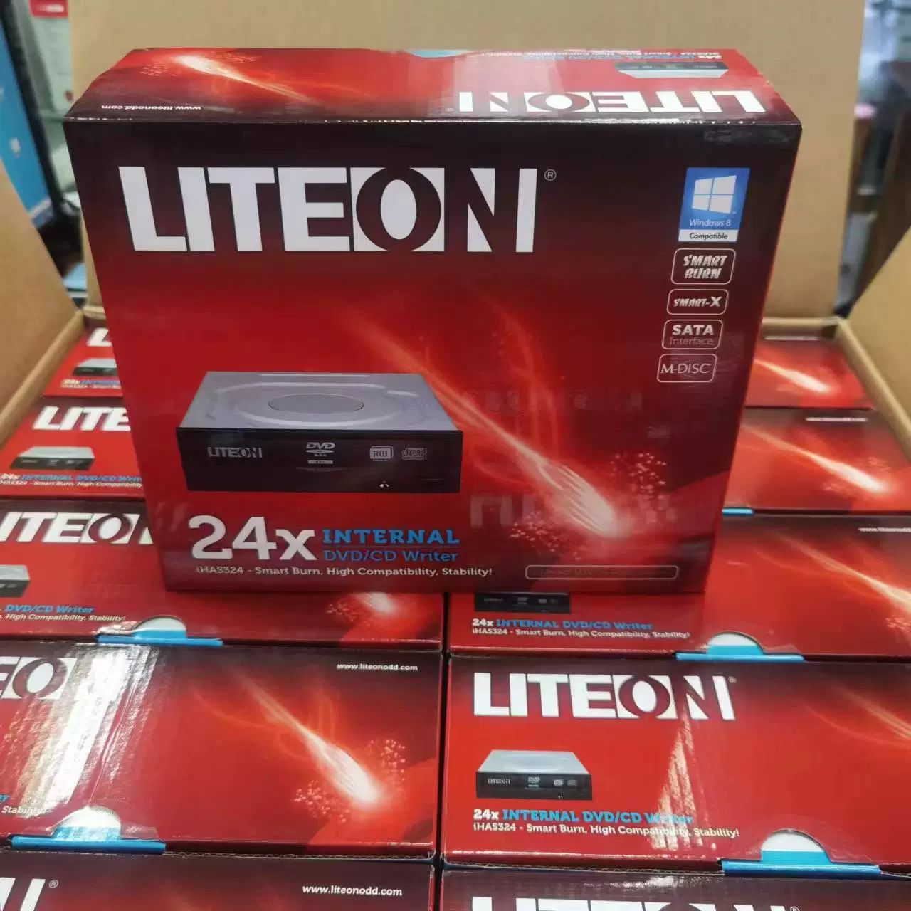 Оригинальный DVD-рекордер Lite-On iHAS324 — встроенный высокоскоростной привод 24X для записи дисков