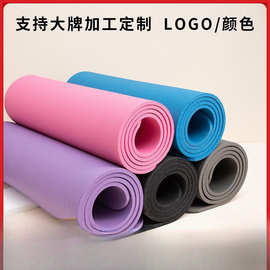 加长NBR瑜伽垫加宽加厚舞蹈健身垫锻炼运动垫超长2cm睡垫