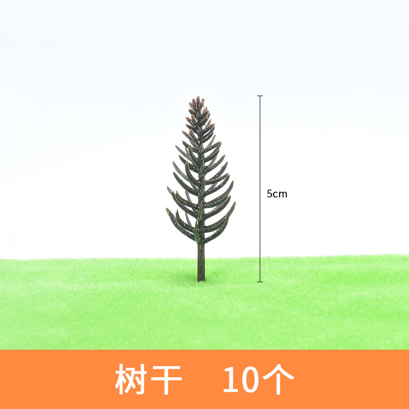 Edificio modelo de mesa de arena material DIY modelo hecho a mano acabado tronco de pino de álamo blanco