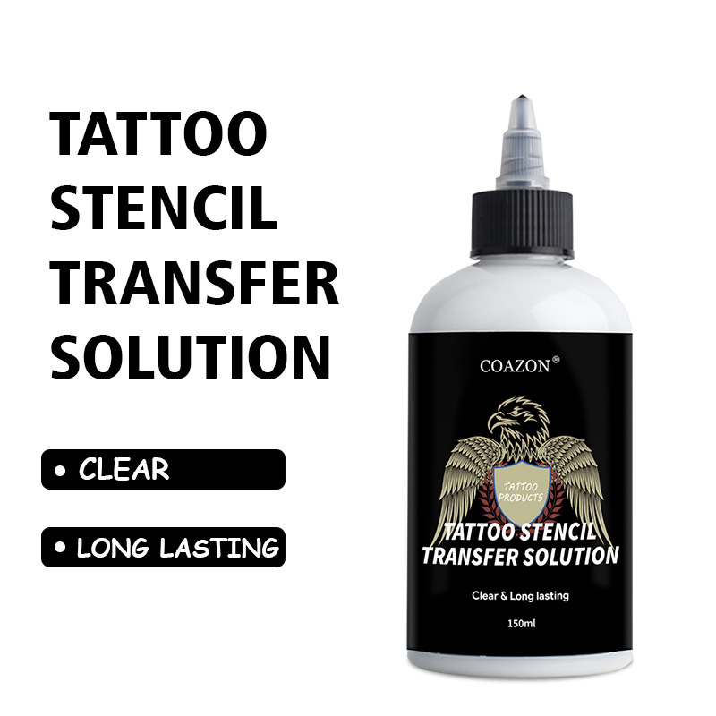 Cross-border COAZON150ml tattoo transfer milk transfer cream transfer gel transfer cream pattern clear and solid color Cross-border COAZON150ml tattoo transfer milk transfer cream transfer gel transfer cream pattern clear and solid color