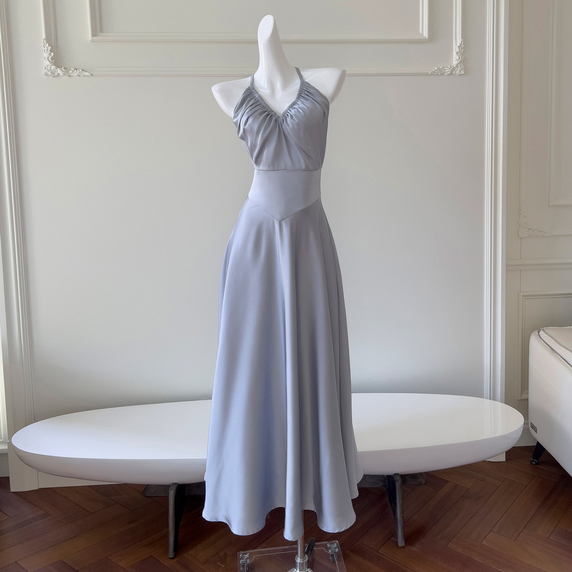 Summer sexy elegant evening dress