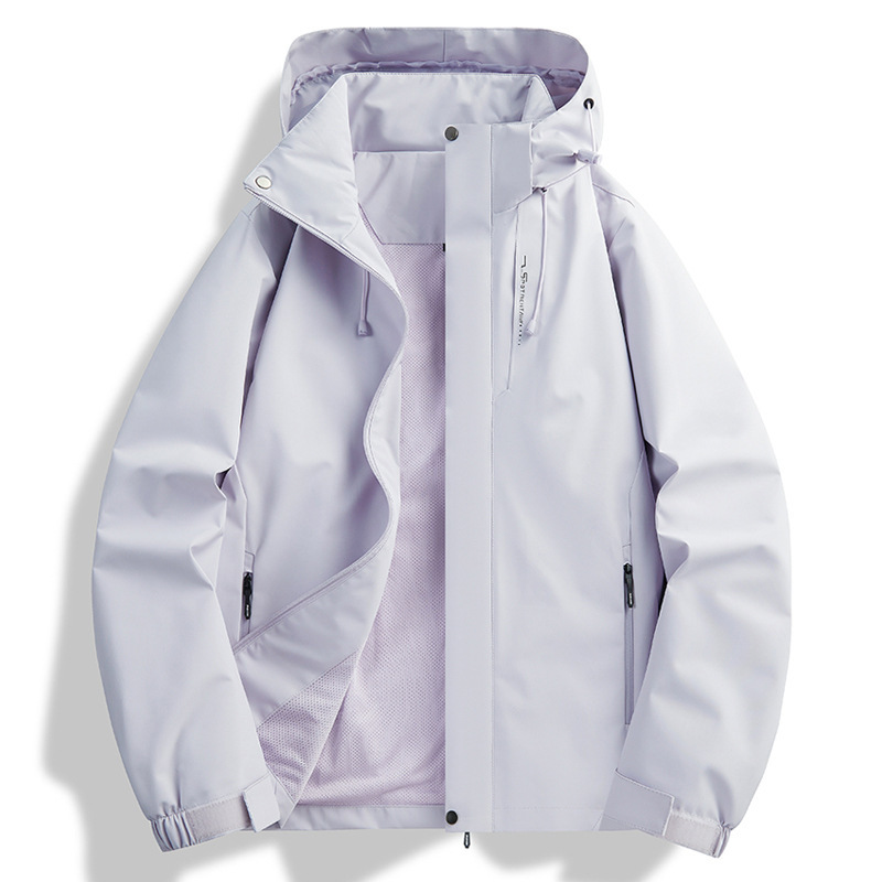 Ropa de asalto simple de mujer 3 - en - 1 chaqueta pequeña primavera y otoño a prueba de viento chaqueta de pareja de otoño y invierno