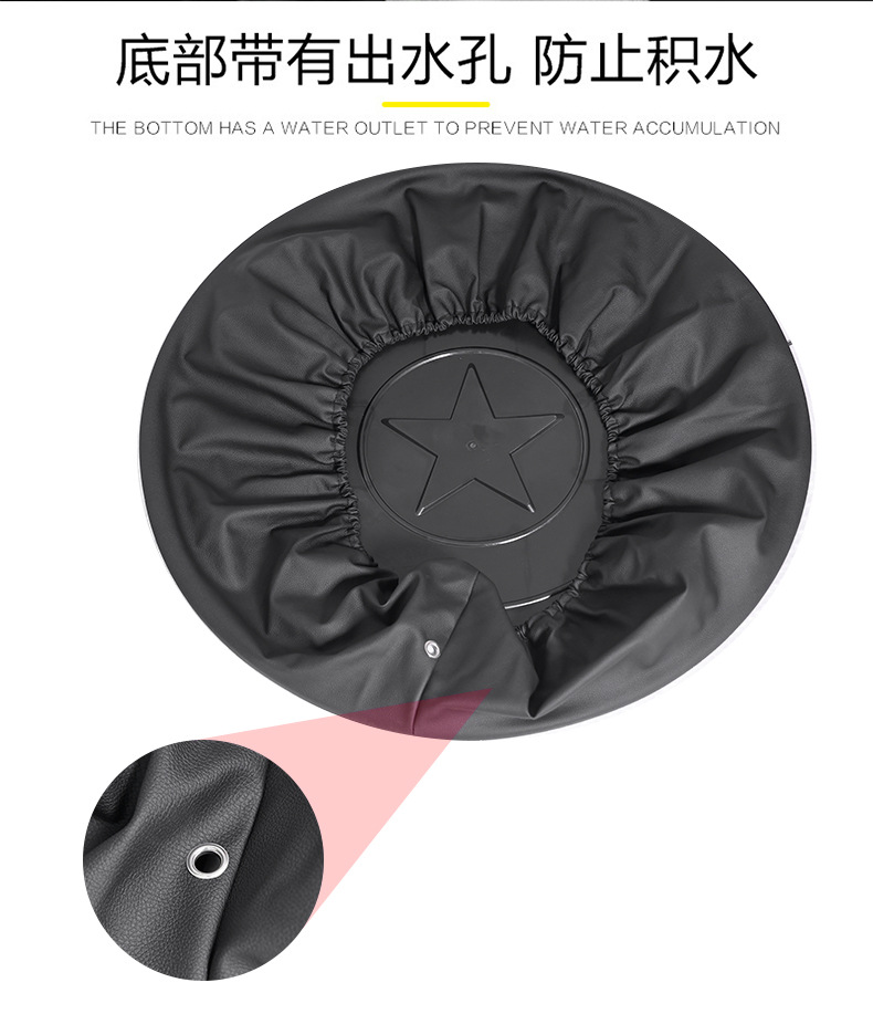 Suitable for 20-25 Land Rover Defender 90 100 130 Spare Tire Cover, American Team Spare Tire Cover, Shield Spare Tire Cover