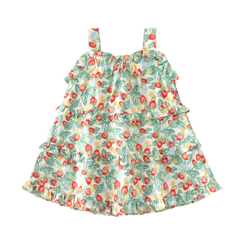 Girls' Princess Dress Summer Outfit 2024 New Fashion Children's Skirts Summer Small Girls Baby Girls Baby Collar Dress