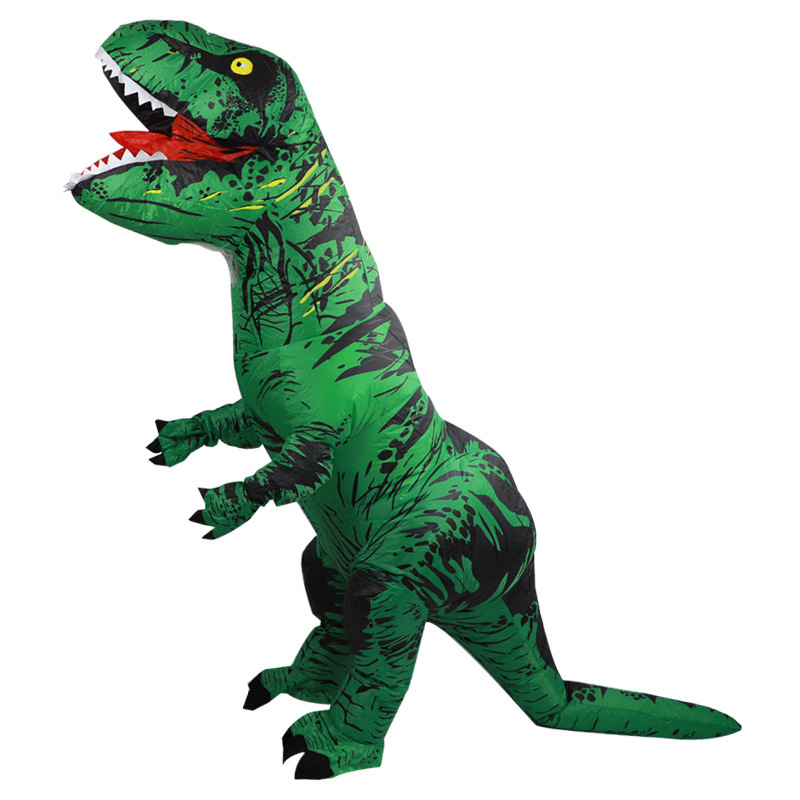 Halloween caminando dinosaurio T-Rex trajes inflables fiesta props parodia simulación disfraz espectáculo trajes de espectáculo