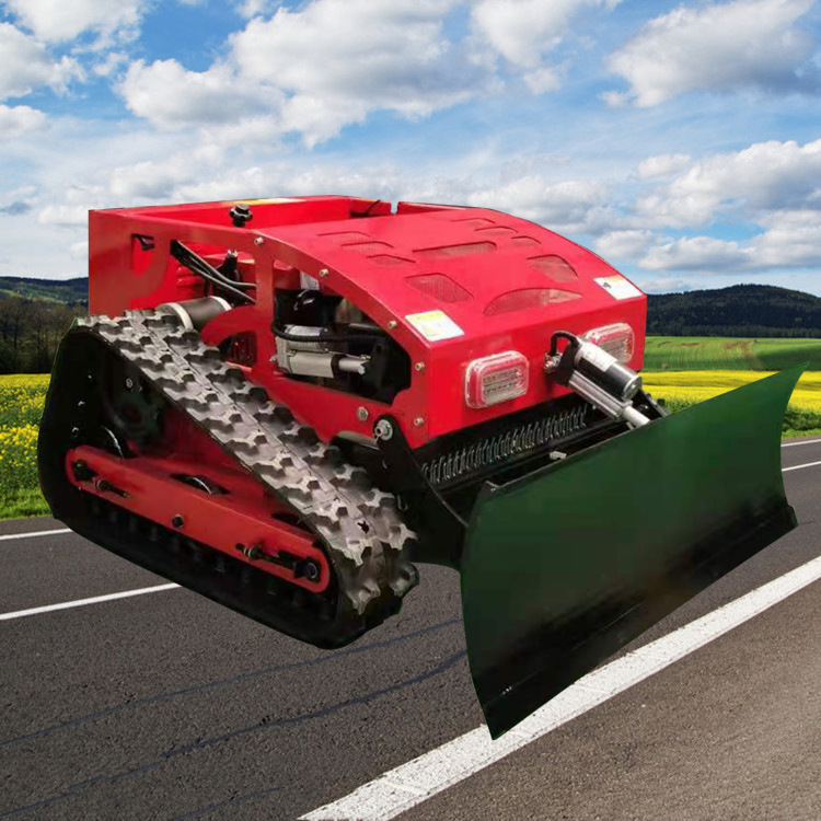 大功率履带式割草机 高速公路旁遥控割草机 多功能果园绿化碎草机