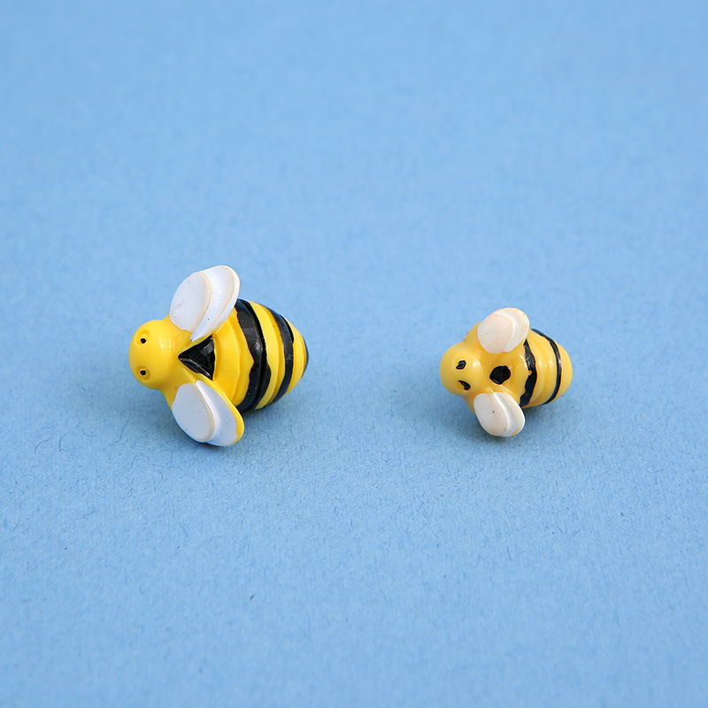 Cartoon Pattern Creative Cute Cartoon Bee Resin Pushpins Diy Decorative Pushpins 30 Pcs Boxed