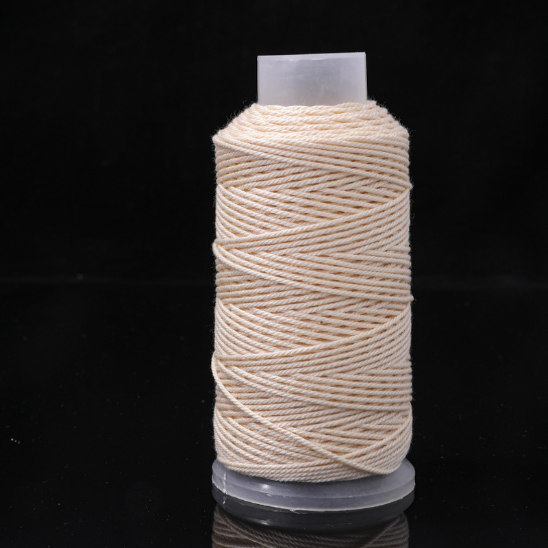 手もみ綿の糸の大きい巻きの綿の縄の多色のグラデーションのストランドのdiyの手の編みのブレスレットのネックレスの文はロープのチベット式を遊びます。|undefined