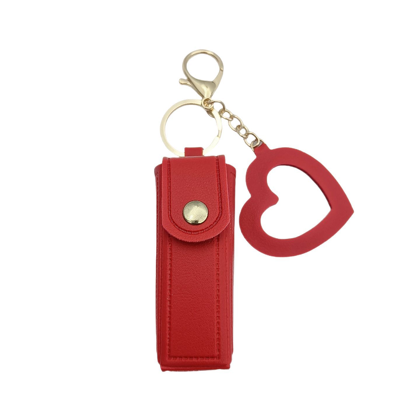 Bolso de cambio transfronterizo sobre rojo espejo creativo llavero colgante pequeño PU cuero bolso de coche accesorios accesorios en stock