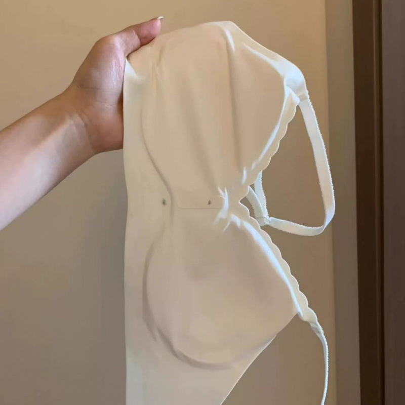 裸感无痕舒适内衣女小胸聚拢显大无钢圈日系甜美薄款蝴蝶结文胸罩|undefined