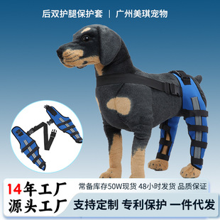 Cross-Border Hot-Selling Pet Rear Leg Walking Protective Gear for Elderly Dogs Postoperative Fixed Straps Leg Guards Auxiliary Walking Protection