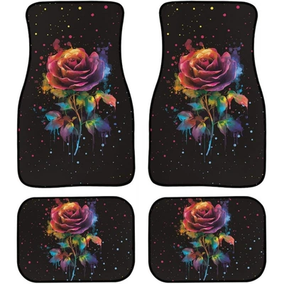 Avtomobil döşəmə paspasları — universal floor mats - 1-129-pattern-22-3344cmtwo-piece-set
