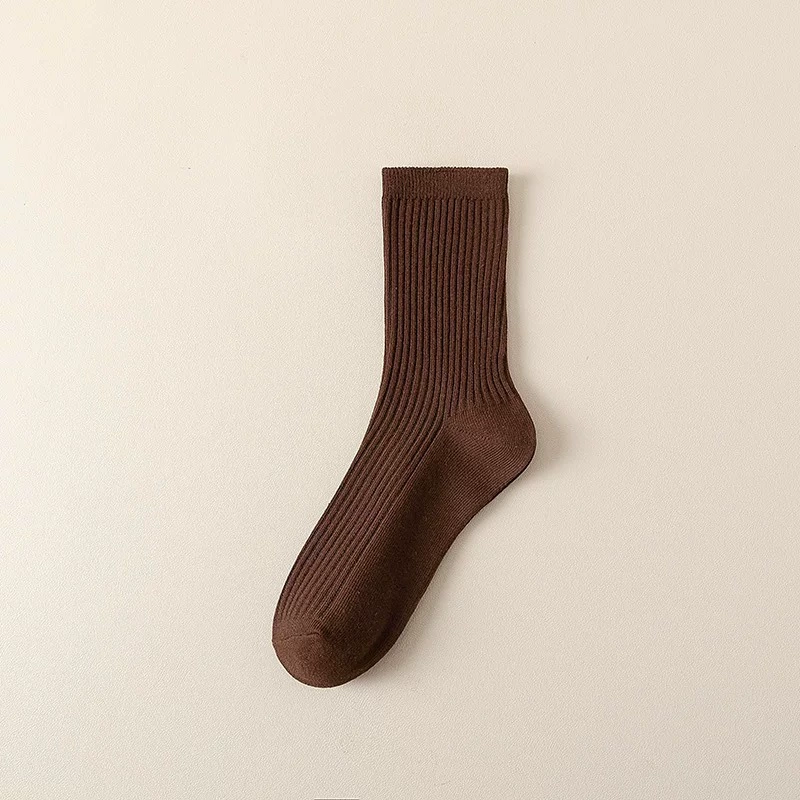 Antibacterial summer cute knee socks, mid-length