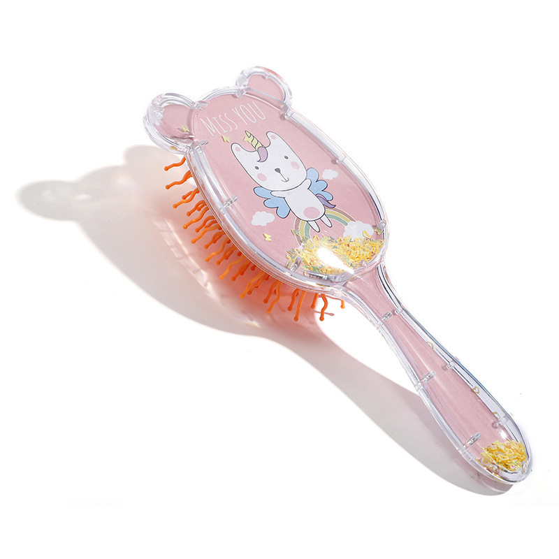오렌지색 바탕의 조랑말