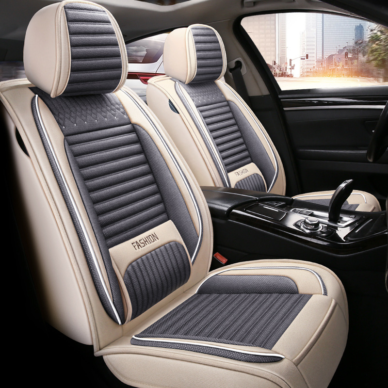 인테리어 린넨 소재 모든 것을 포함하는 고정 허리 시지 통 카시트 쿠션 아마존 국경 북미 공장 헤어 세대 직접 판매