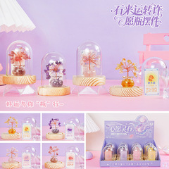 百集 石来运转许愿瓶摆件（12个/展示盒）不零售 趣味许愿瓶