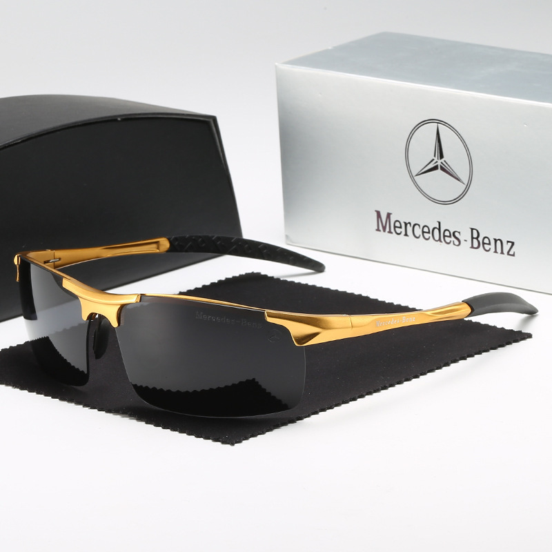 Men's car brand driving glasses 8888 aluminum magnesium sports sunglasses driving polarizing glasses driver sunglasses 8177