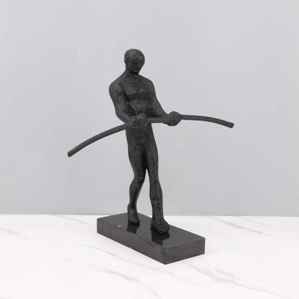 Modern minimalist creative balancing pole character ornament living…