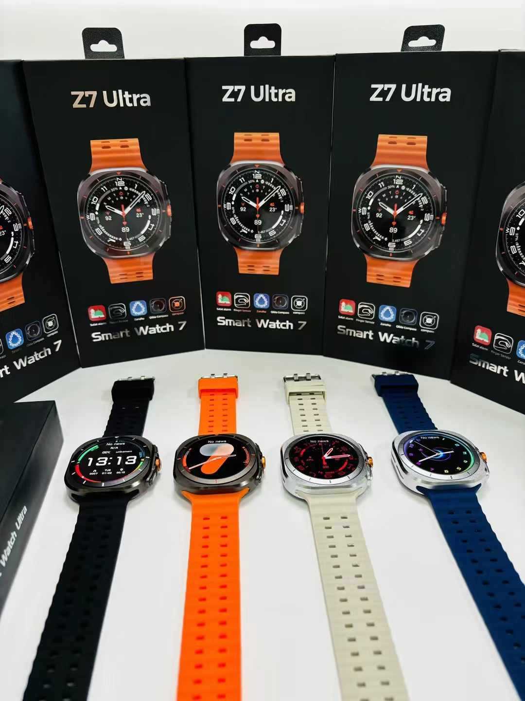 Smartwatch z7 ultra bluetooth med pulsmätare och samtal_voghion.com