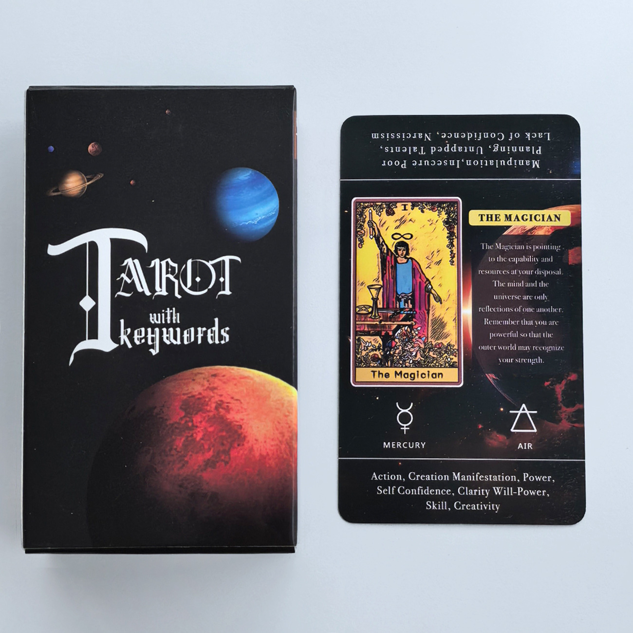 Planet Light Tarot Tarot Cross-border Best-selling Model 79 Victor...