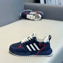 阿甘潮男鞋2025春新款皮面舒适内增高拼色百搭网红爆款户外休闲鞋