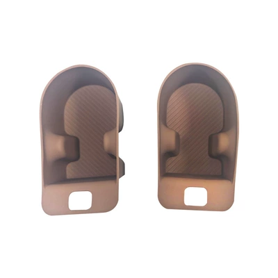 Suitable for Wuling Huajing S three-row rear cup holder silicone protective cover interior accessories modification parts (Other Automotive Interior Supplies) - 26-models-of-huajing-s-three-drainage-cup-mat-in-sandalwood-brown