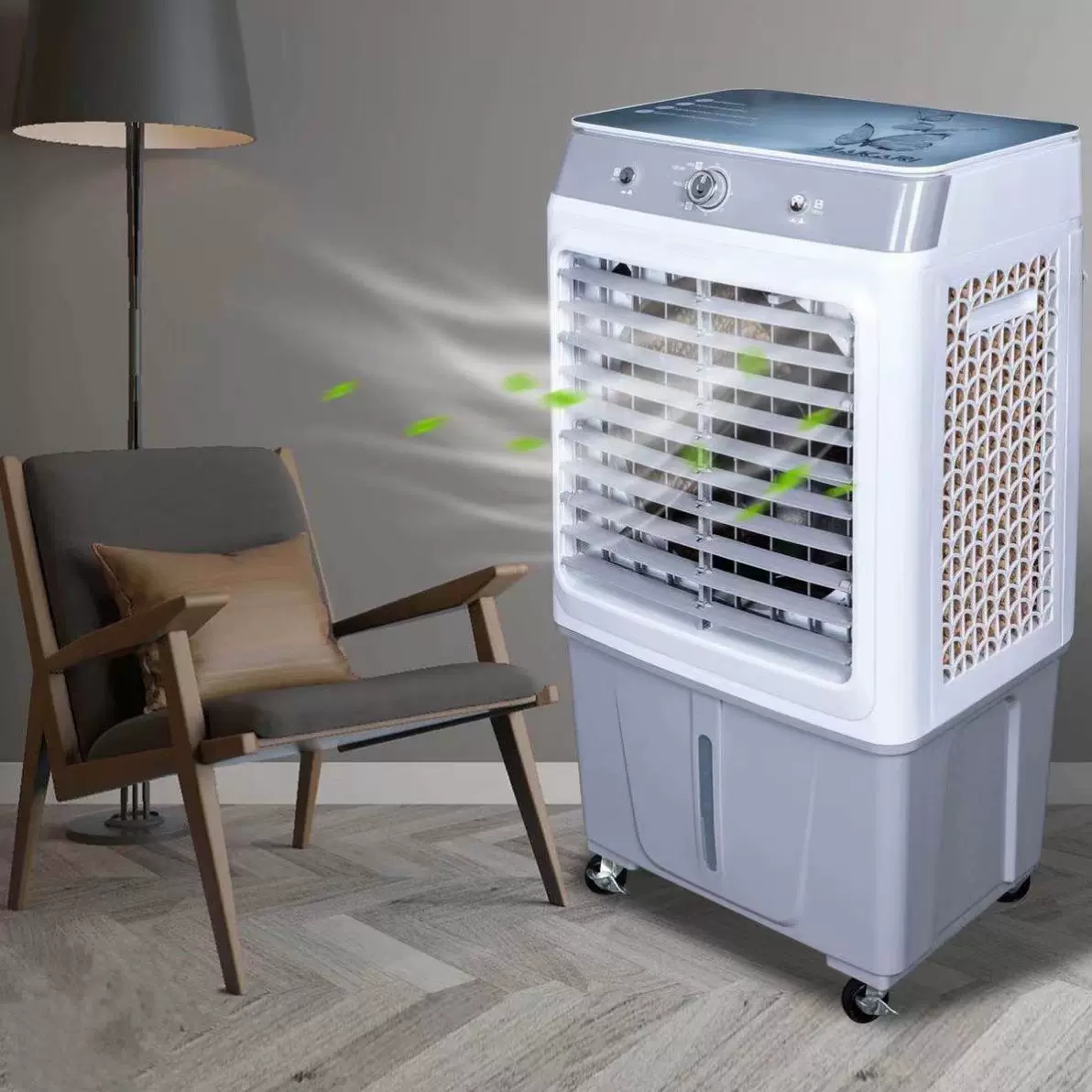 厂房养殖场饭店工业冷风机商用家用空调扇制冷移动环保水冷节能