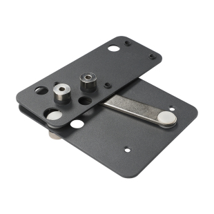 Small cyclone 90 degree rotating table hardware accessories book dining table office writing multi-function table folding table connector