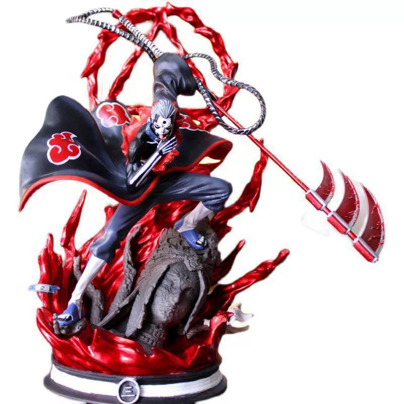 Набор фигур (JM-STUDIO) Naruto Akatsuki коллекция, PVC-фигуры 32–44 см, пакет с несколькими персонажами