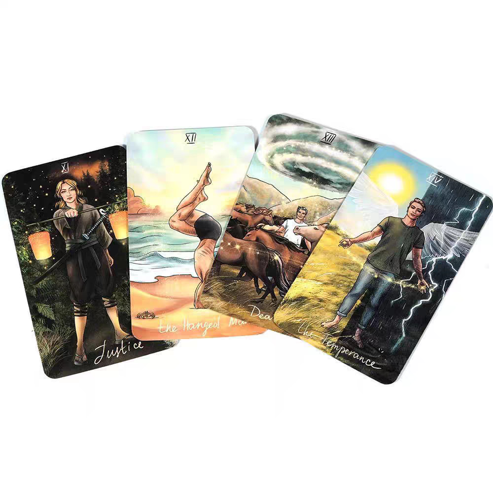 Jeu de cartes wild reflection tarot en anglais pour soirée_voghion.com