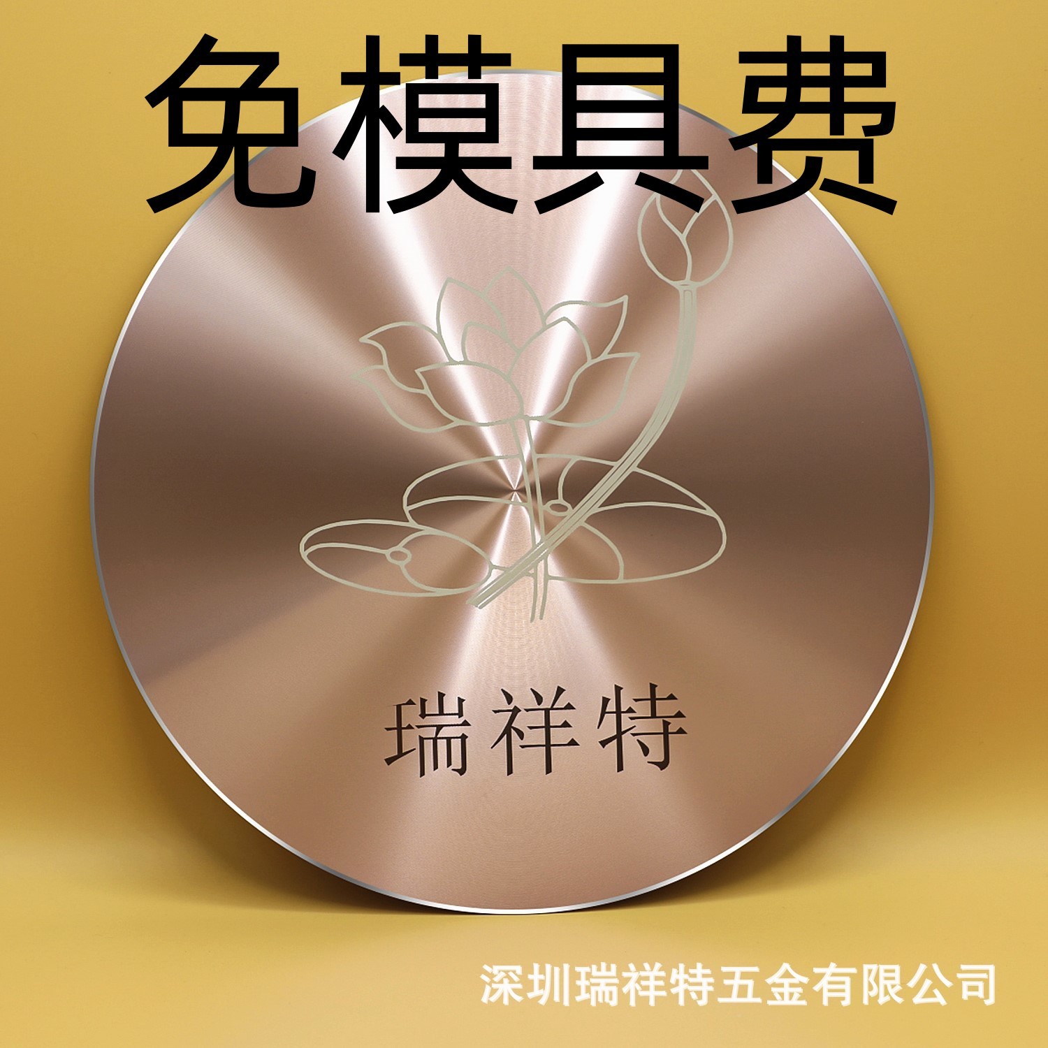 CD纹加工 高光倒边CD纹 氧化铝牌 颜色可