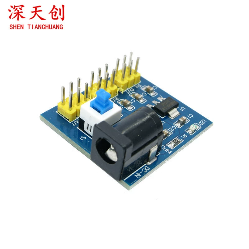 Модуль питания 3.3V 5V 12V Модуль преобразования выходного напряжения DC-DC 12V в 3.3V 5V