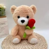 [玫瑰小熊（22cm）]