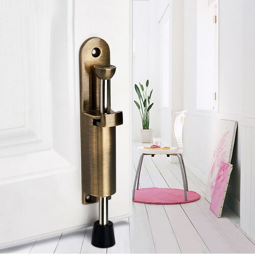 No punching stainless steel door system, extended foot door brake, door positioner, foot door suction, fixed at any angle