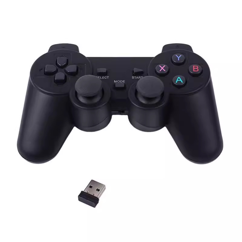 Controlador de consola de juegos, par de controles inalámbricos de 2.4G, joystick para proyector, joystick para juegos de arcade, consola de juegos