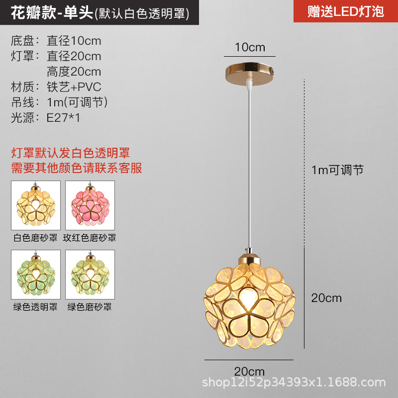 Nueva lámpara de comedor, candelabro, comedor moderno y simple de tres cabezas, celebridad de Internet, barra de bar creativa de lujo ligero, lámpara principal americana