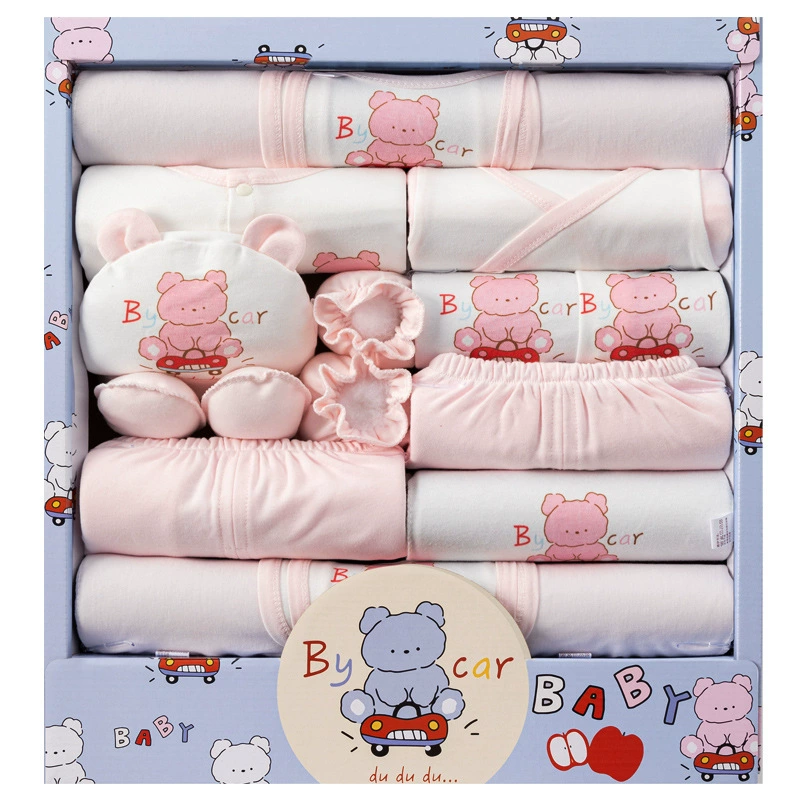 Набор детских комбинезонов (Baby Fashion), новорождённый, 9 предметов, осенние/всесезонные дизайны