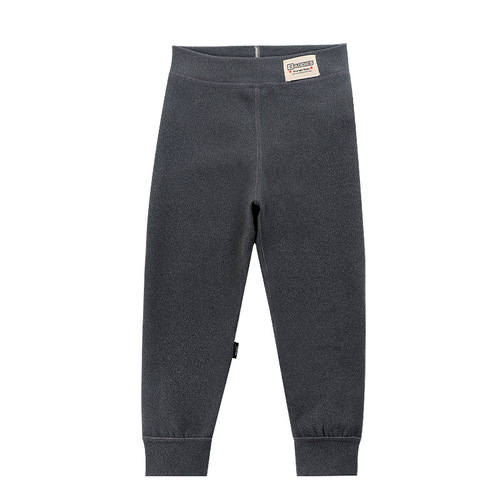Children's and Kids' New Autumn and Winter Boneless Thick Leggings for Boys and Girls, Middle Children's and Kids' Waist-Length Pants, Warm and Stylish