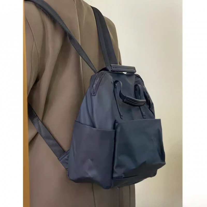 防水ナイロン布バックパック新しいトレンディな旅行バックパックファッショナブルで多用途のポータブル軽量通勤スクールバッグ女性用|undefined