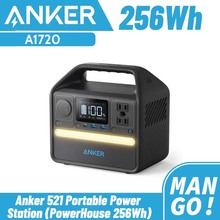 Anker安克户外电源300W大功率220V便携PD60W自驾露应急备用电池