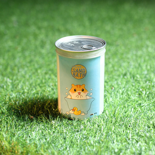 Factory direct sales of hamster supplies small pet bath sand rabbit chinchilla guinea pig hamster bath sand bath sand canned 500G