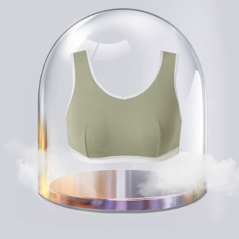 糖粒 Plus Size Tank Top Bra - Supportive Breast Tightener, Comfortable Thin Harness Underwear