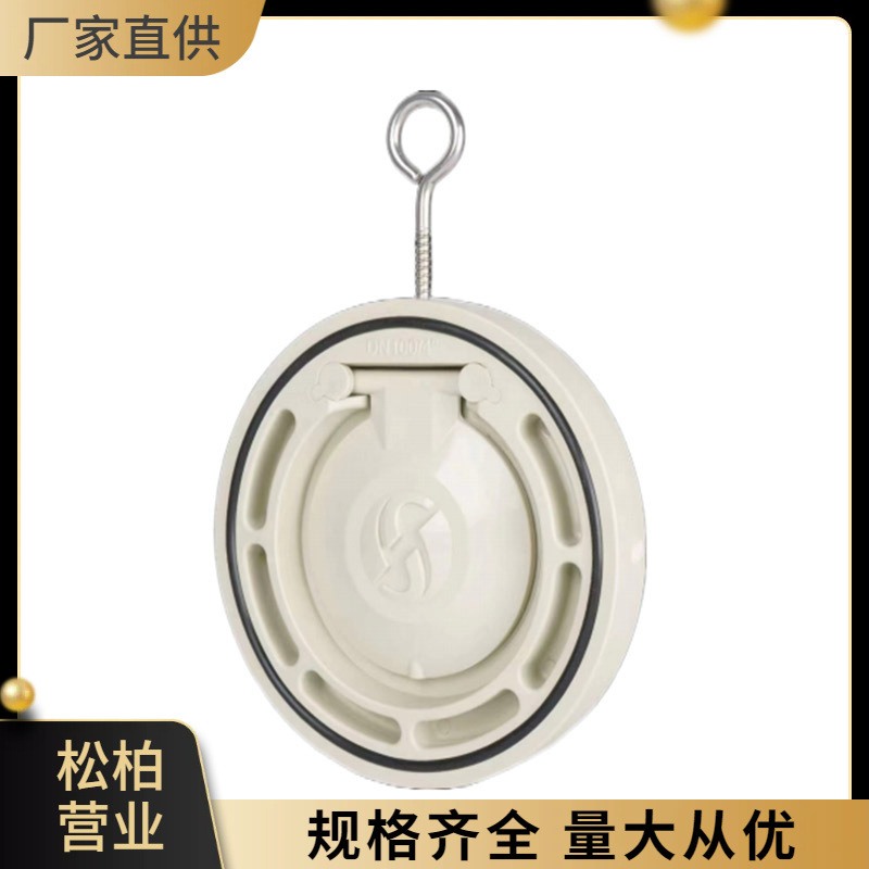 PPH止回阀pph单片式止回阀 片式止回阀工业DN50 65 80 300全规格