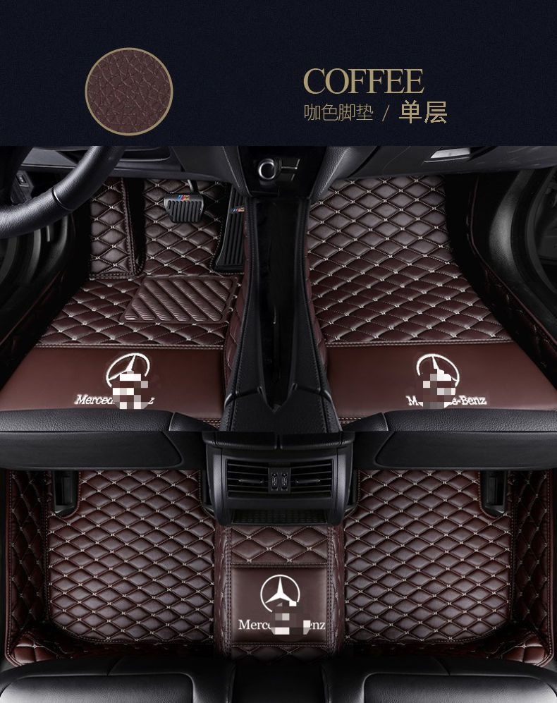 Suitable for Mercedes-Benz E300L car floor mats, Mercedes-Benz GLB full-coverage floor mats, GLC260 can be made for right-hand drive