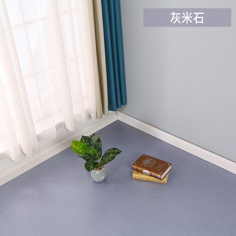 メーカーpvc床革家庭用商用床工事革防水地ゴム亜光床貼りスポット床革|undefined