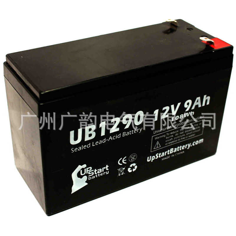 UB蓄电池UB1290 UB免维护蓄电池12V9AH UPS电源 客梯监控系统用
