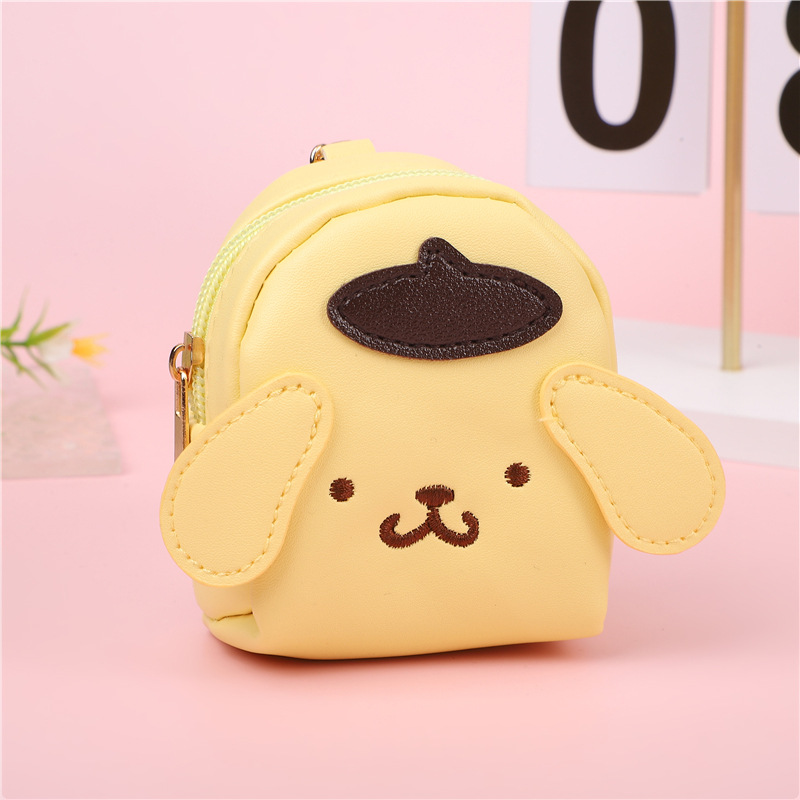 Coreano ins chica corazón de dibujos animados bolso de cambio Kuro mini bolso tipo bolsa de monedas auriculares bolsa de llaves