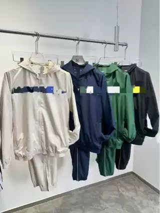 Tracksuit Export Hot Style Supercopy Classy French Crocodile Two-Piece Wholesale Men's Clothing