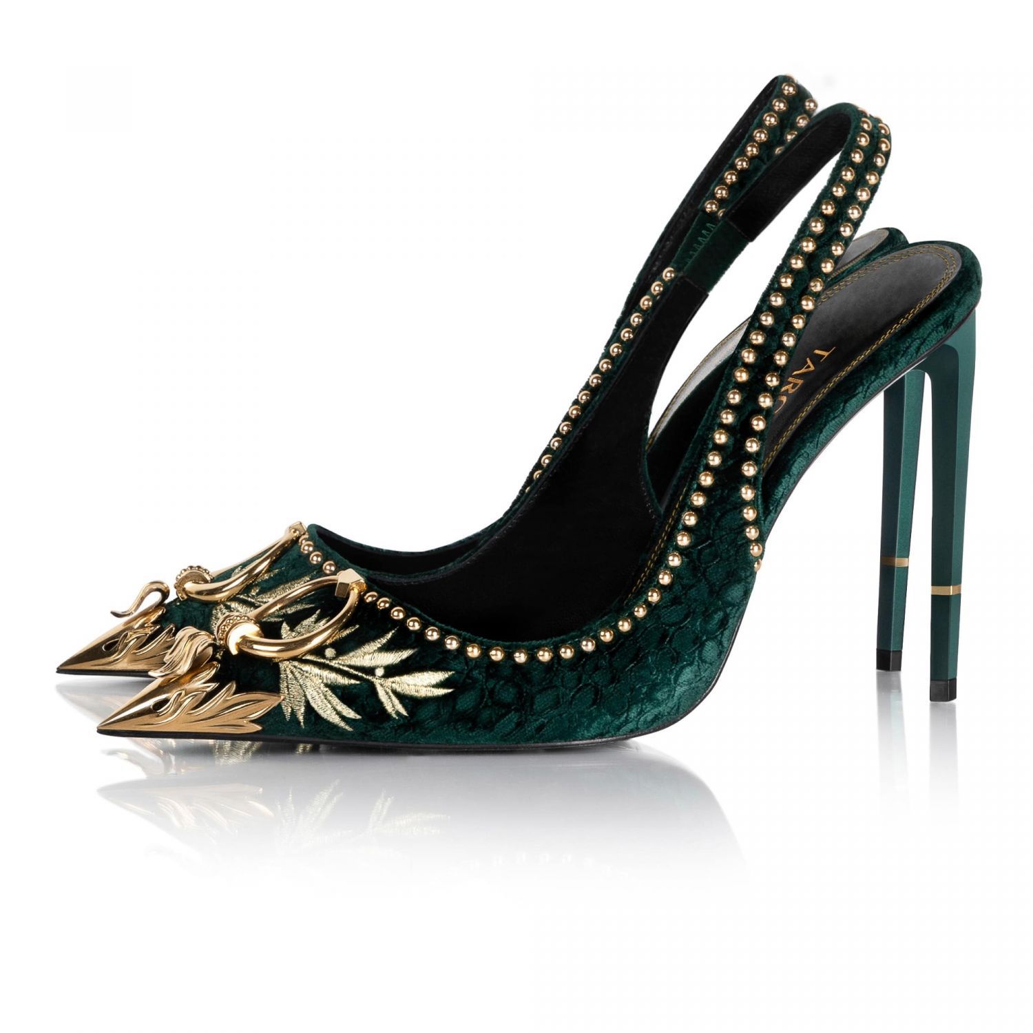 Baotou Sandals for Women 2023 Autum New Fairy Style Pointed Toe Shallow Mouth Rhinestone Transparent Sexy High Heels Export